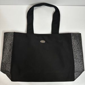 Coach Fragrance Large Sparkly And Black Tote